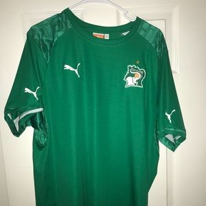 Ivory Coast away soccer jersey